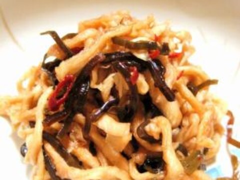 塩昆布で簡単♪切干大根の即席漬け